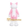 Pink Cat Mascot Costume Pink Cat Mascot Costume