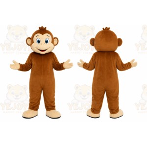 Brown Monkey Mascot Costume
