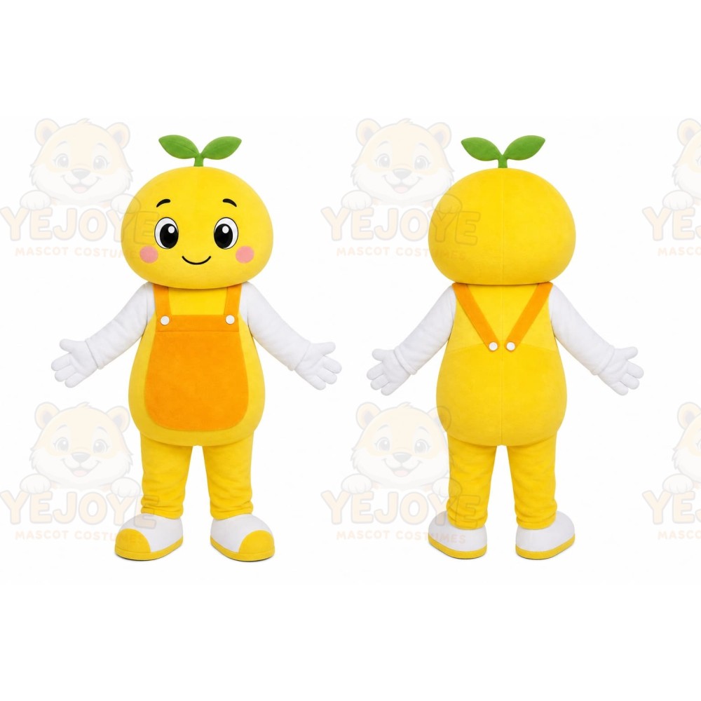 Yellow Fruit Girl Mascot Costume