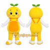 Yellow Fruit Girl Mascot Costume Yellow Fruit Girl Mascot Costume
