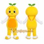 Yellow Fruit Girl Mascot Costume