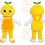 Yellow Fruit Girl Mascot Costume