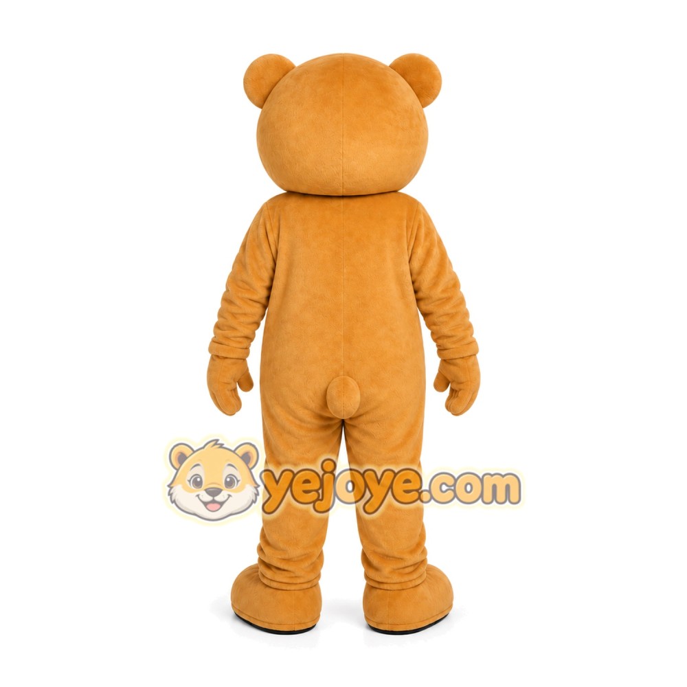 Tan Bear Mascot Costume Tan Bear Mascot Costume