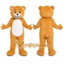 Tan Bear Mascot Costume