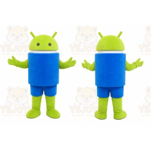 Green Android Mascot Costume