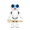 White Robot Mascot Costume White Robot Mascot Costume