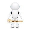 White Robot Mascot Costume White Robot Mascot Costume