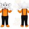 Chef Elephant Mascot Costume