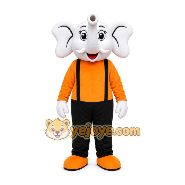 Chef Elephant Mascot Costume