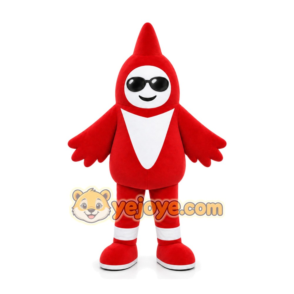Red Bird Mascot Costume Red Bird Mascot Costume