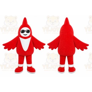 Red Bird Mascot Costume