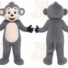 Gray Monkey Mascot Costume
