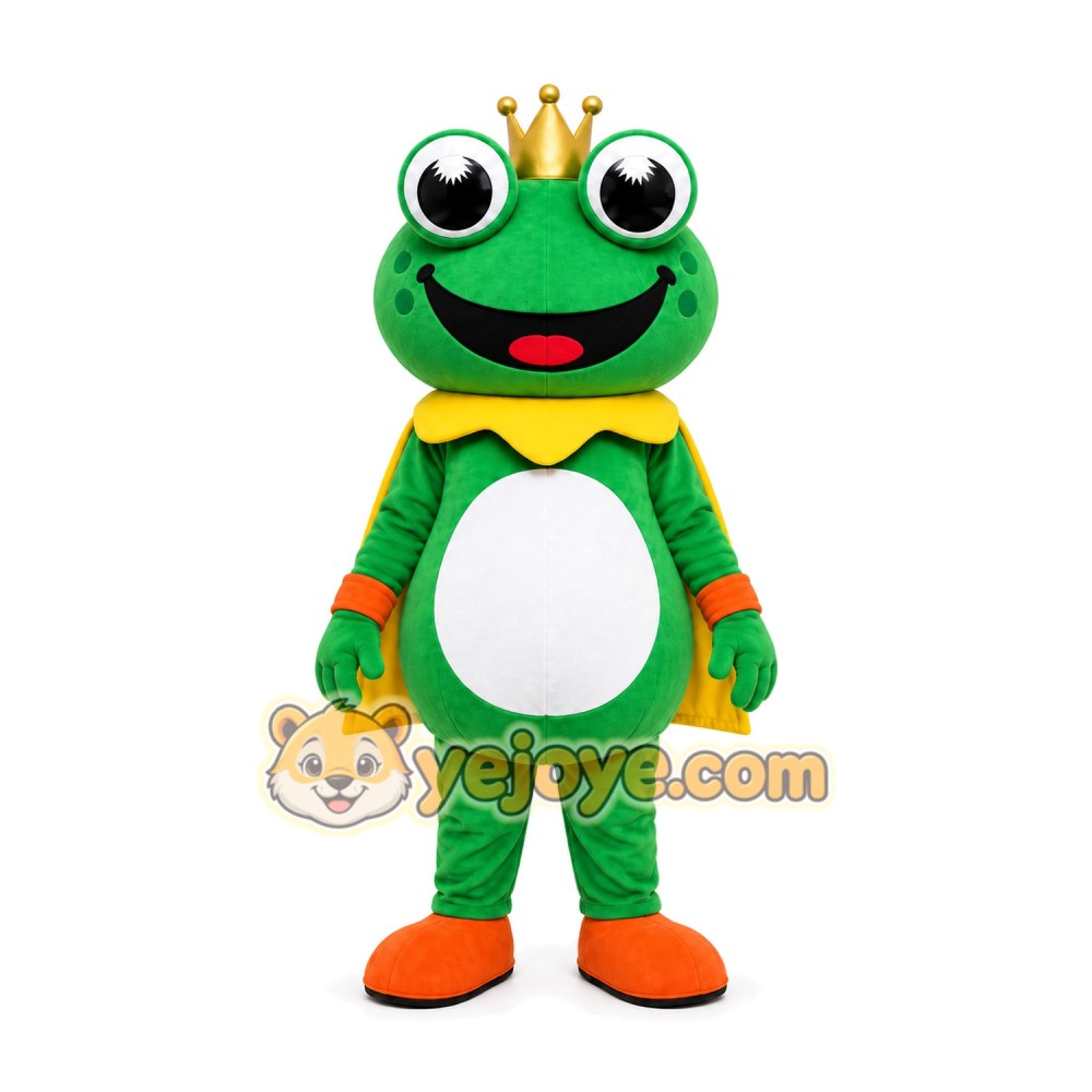 Frog Princess Mascot Costume Frog Princess Mascot Costume