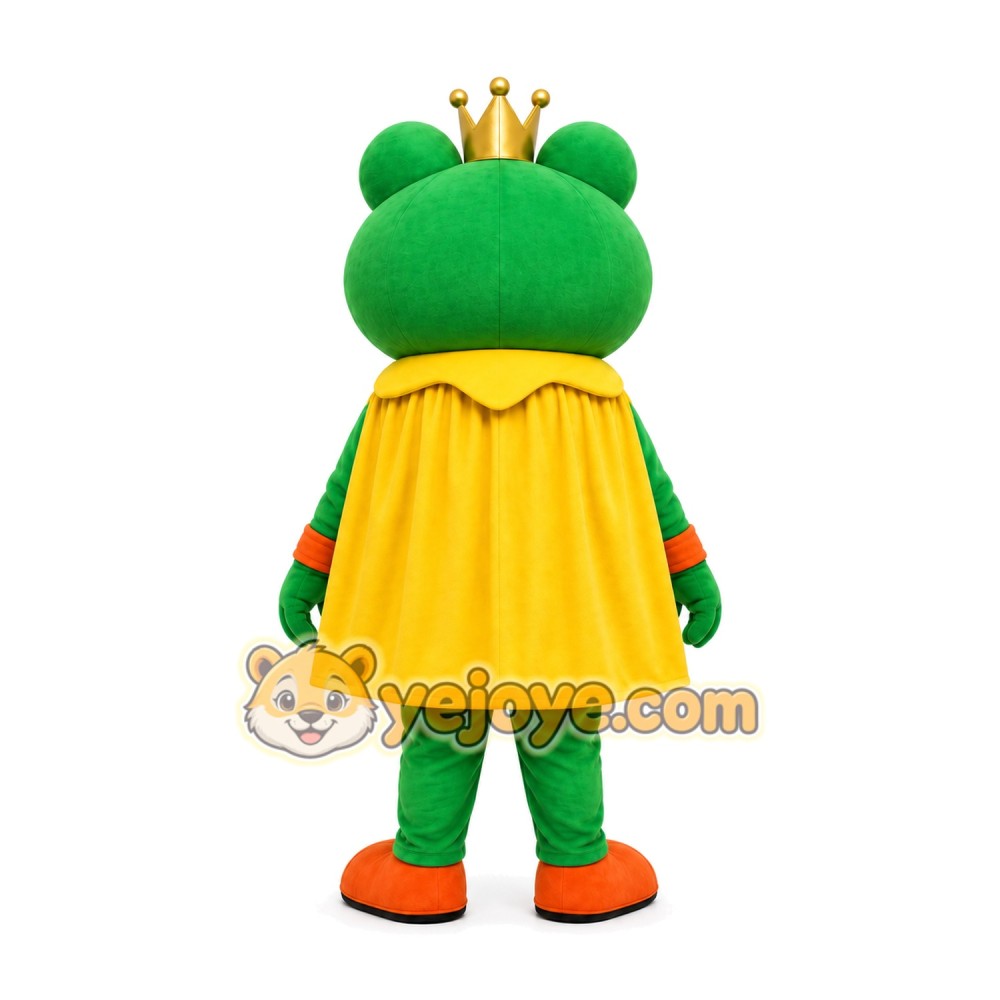 Frog Princess Mascot Costume Frog Princess Mascot Costume