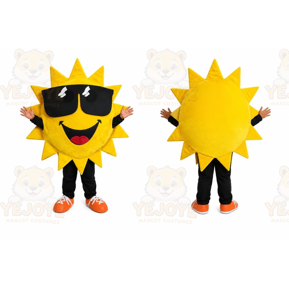 Sun Sunglasses Mascot Costume