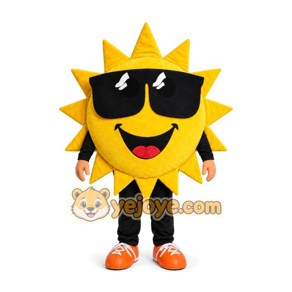 Sun Sunglasses Mascot Costume