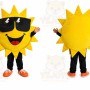 Sun Sunglasses Mascot Costume