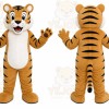 Orange Tiger Mascot Costume
