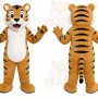 Orange Tiger Mascot Costume