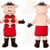 Pig Roman Warrior Mascot Costume