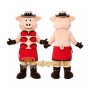 Pig Roman Warrior Mascot Costume