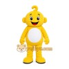 Yellow Bear Mascot Costume