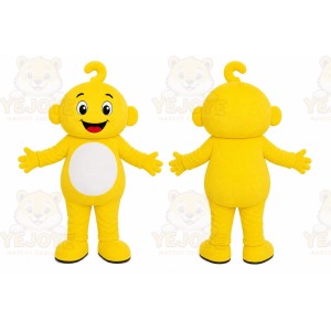 Yellow Bear Mascot Costume