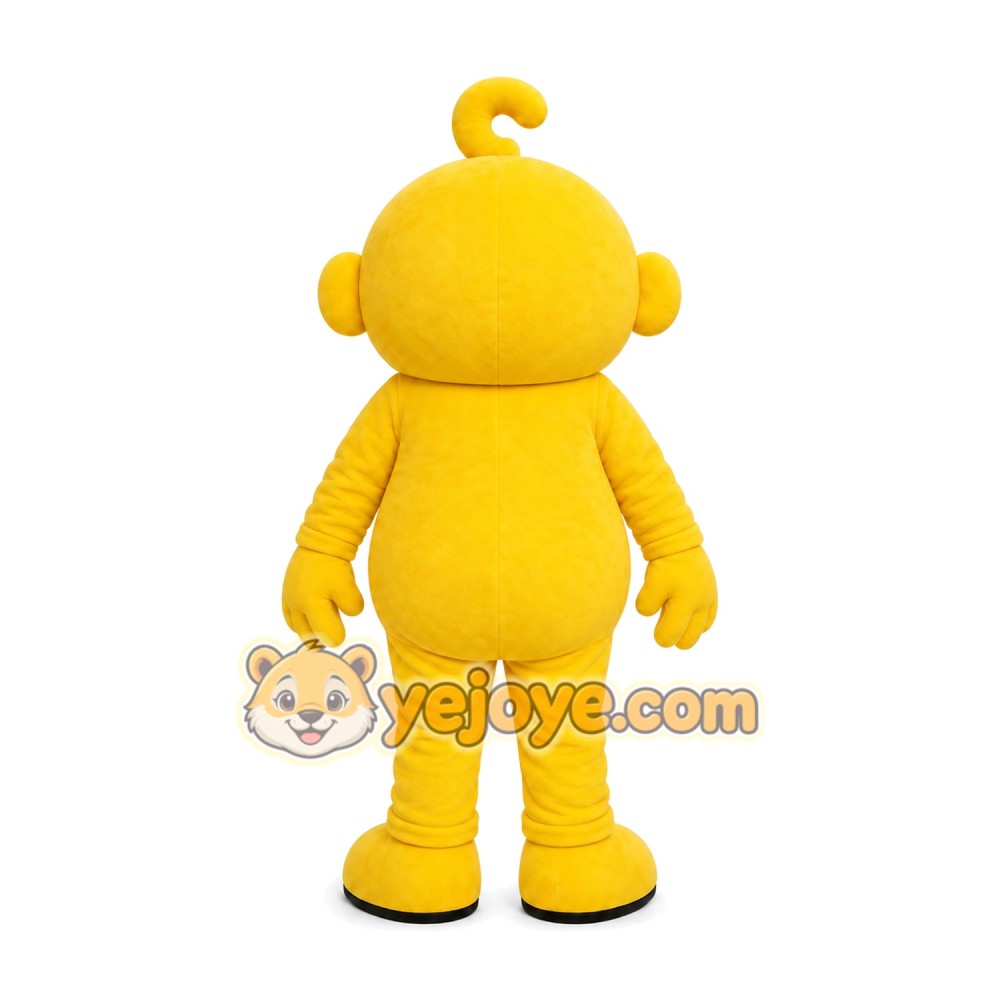 Yellow Bear Mascot Costume
