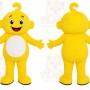 Yellow Bear Mascot Costume