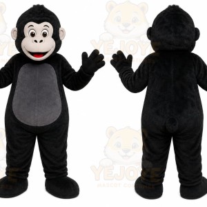Black Gorilla Mascot Costume