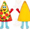 Pizza Cone Mascot Costume