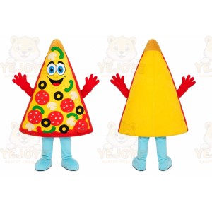 Pizza Cone Mascot Costume