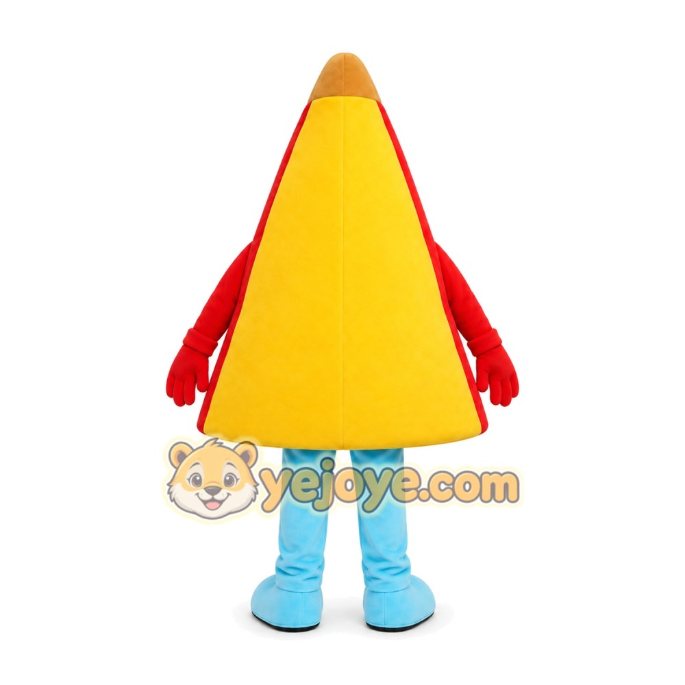 Pizza Cone Mascot Costume Pizza Cone Mascot Costume