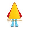 Pizza Cone Mascot Costume Pizza Cone Mascot Costume
