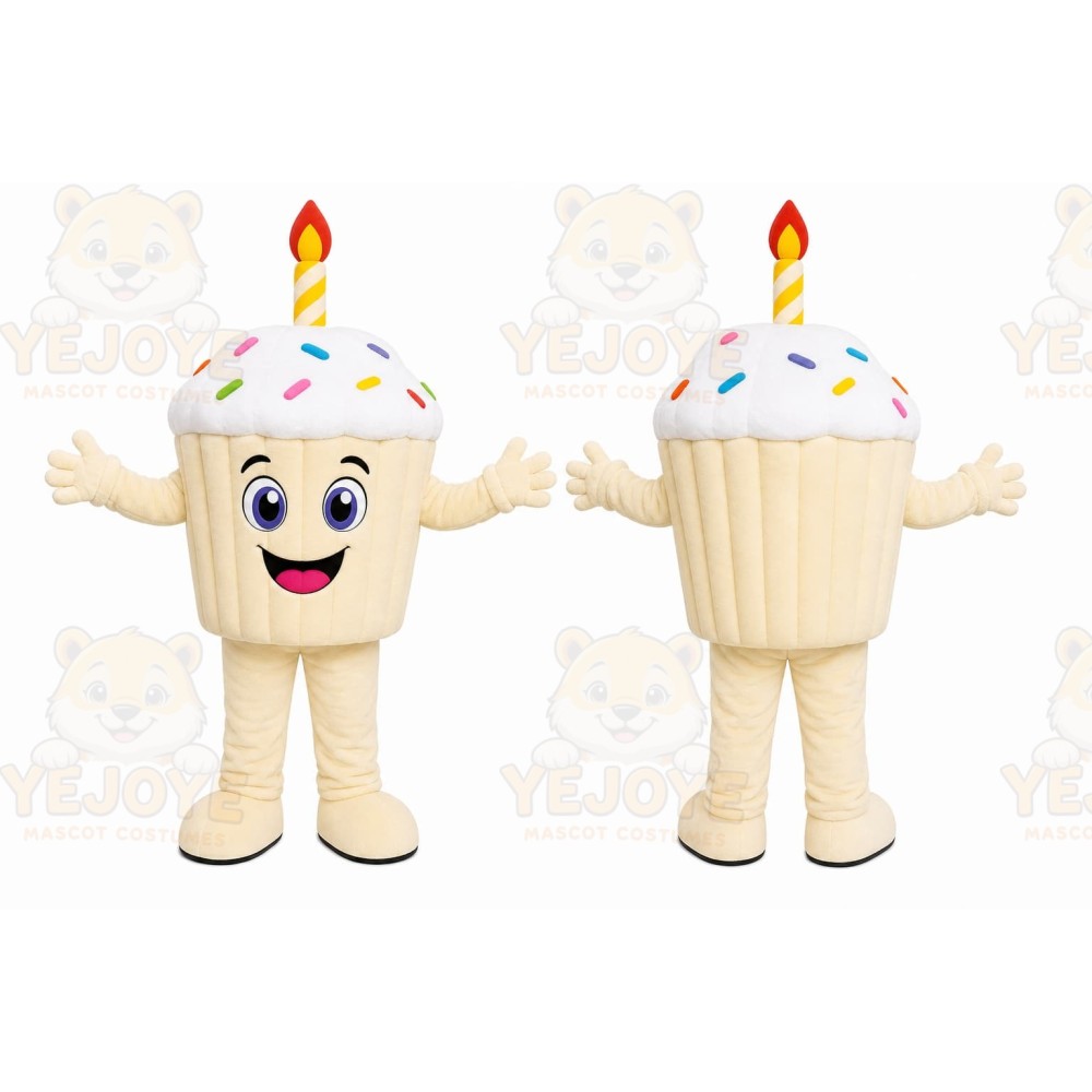 Cupcake Character Mascot Costume