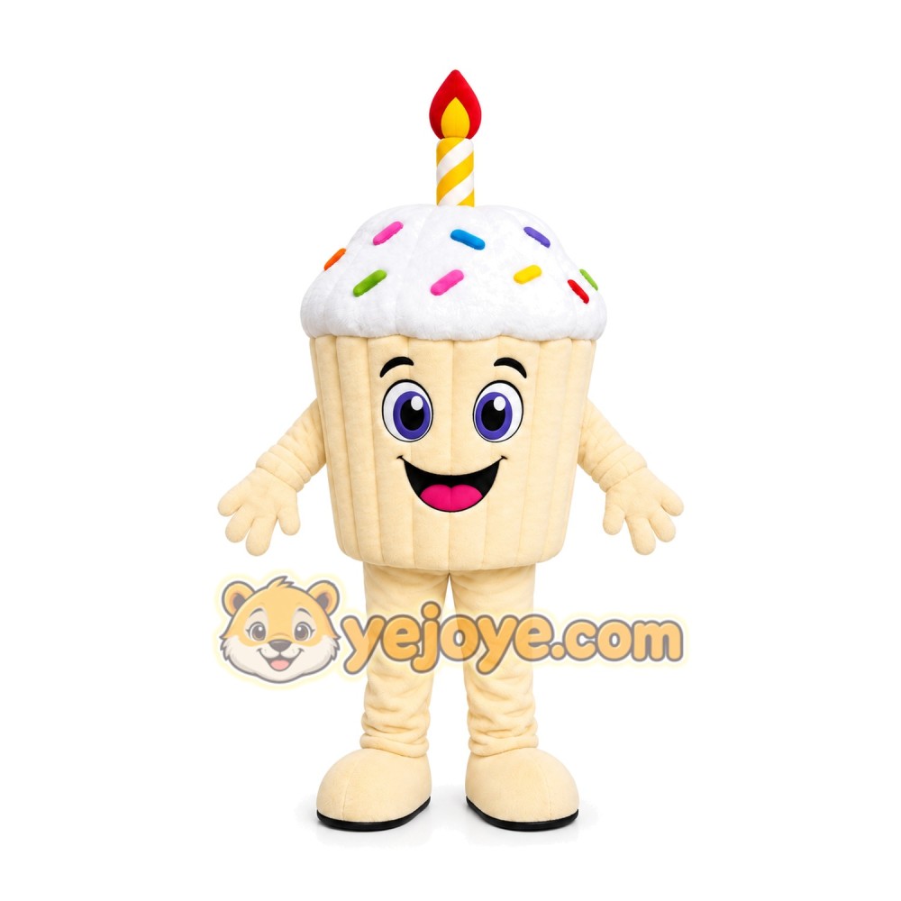 Cupcake Character Mascot Costume