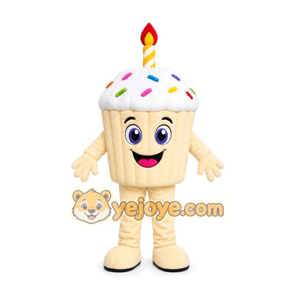 Cupcake Character Mascot Costume Cupcake Character Mascot Costume