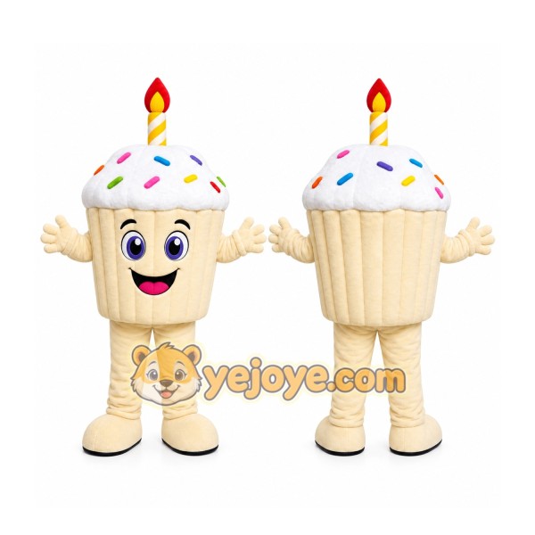 Cupcake Character Mascot Costume