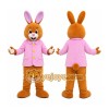 Orange Rabbit Mascot Costume Orange Rabbit Mascot Costume