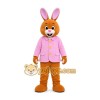 Orange Rabbit Mascot Costume Orange Rabbit Mascot Costume
