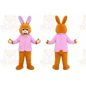 Orange Rabbit Mascot Costume