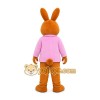 Orange Rabbit Mascot Costume Orange Rabbit Mascot Costume