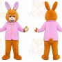 Orange Rabbit Mascot Costume