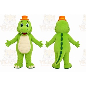 Green Dinosaur Mascot Costume