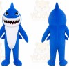 Blue Shark Mascot Costume