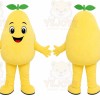 Yellow Pear Mascot Costume