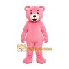 Pink Bear Mascot Costume Pink Bear Mascot Costume