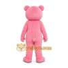 Pink Bear Mascot Costume Pink Bear Mascot Costume