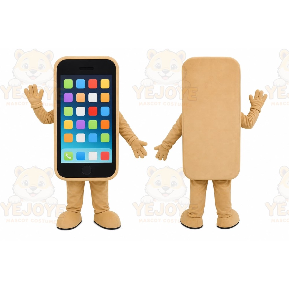 Phone Character Mascot Costume