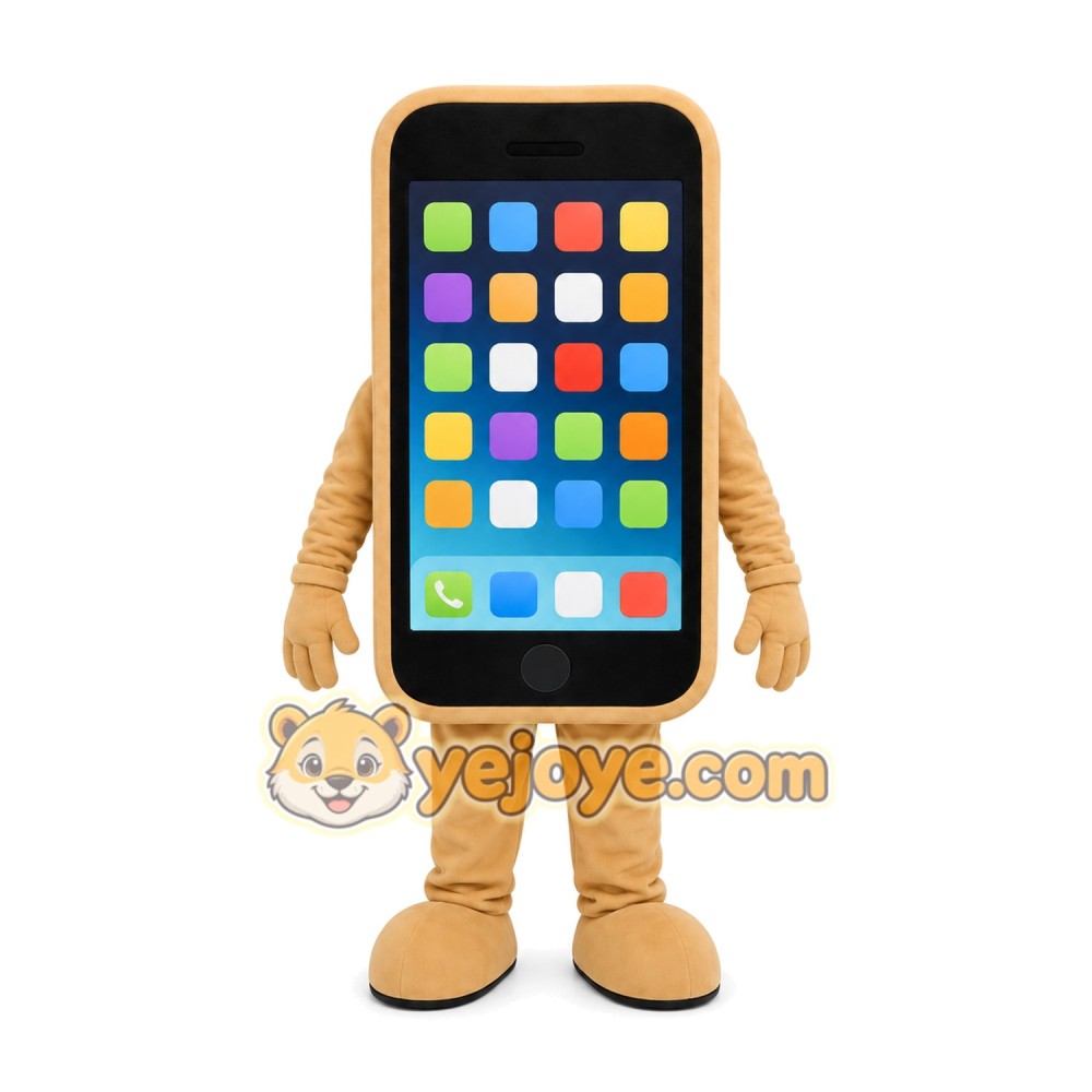 Phone Character Mascot Costume Phone Character Mascot Costume